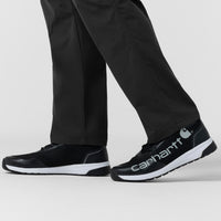 Rugged Flex FLD Men's Ripstop Straight Leg Cargo Scrub Pant Black front detail