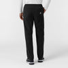 Rugged Flex FLD Men's Ripstop Straight Leg Cargo Scrub Pant Black back view