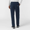 Rugged Flex FLD Men's Ripstop Straight Leg Cargo Scrub Pant Navy back view