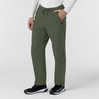 Carhartt Rugged Flex FLD Men's Ripstop Straight Leg Cargo Scrub Pant - Olive side