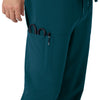 Force Cross-Flex Men's Jogger Scrub Pant Caribbean side detail 2