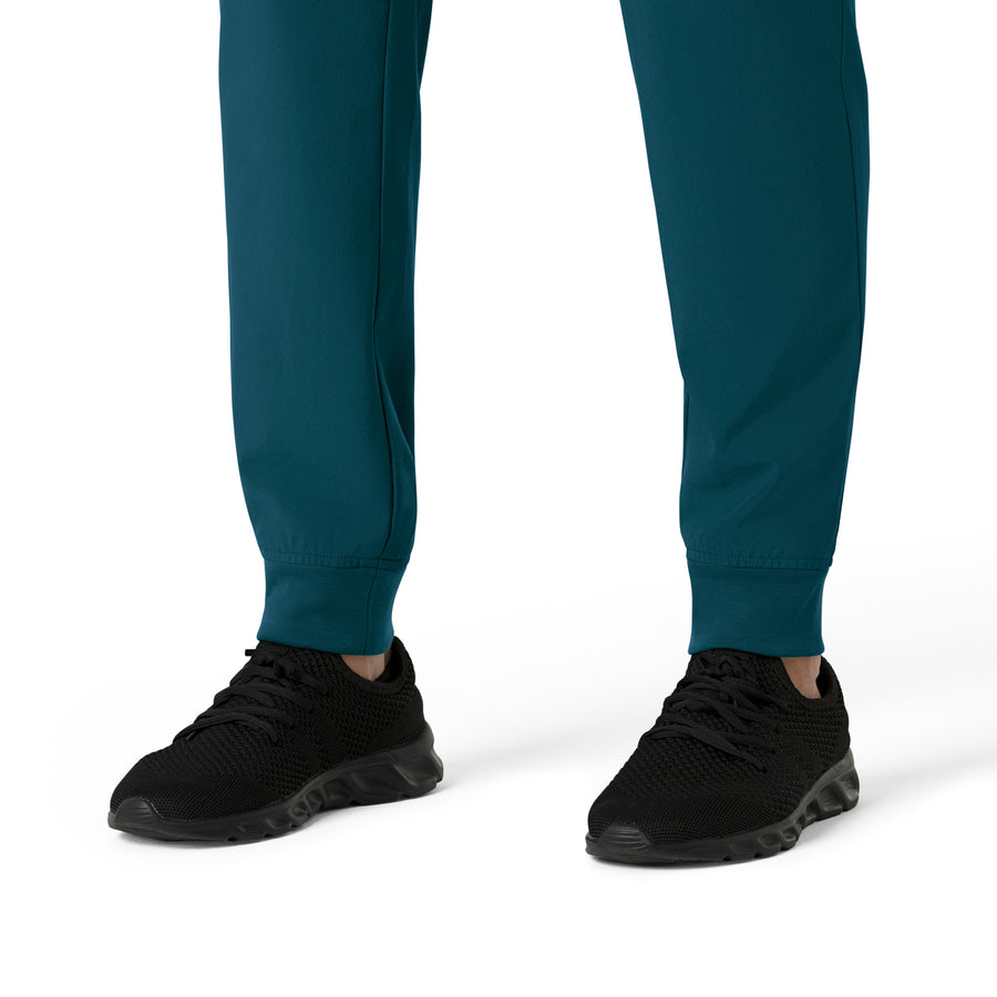Force Cross-Flex Men's Jogger Scrub Pant Caribbean back detail