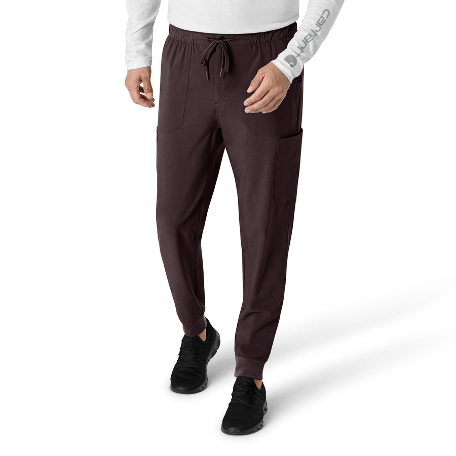 Carhartt Force Cross-Flex Men's Jogger Scrub Pant - Dark Sepia