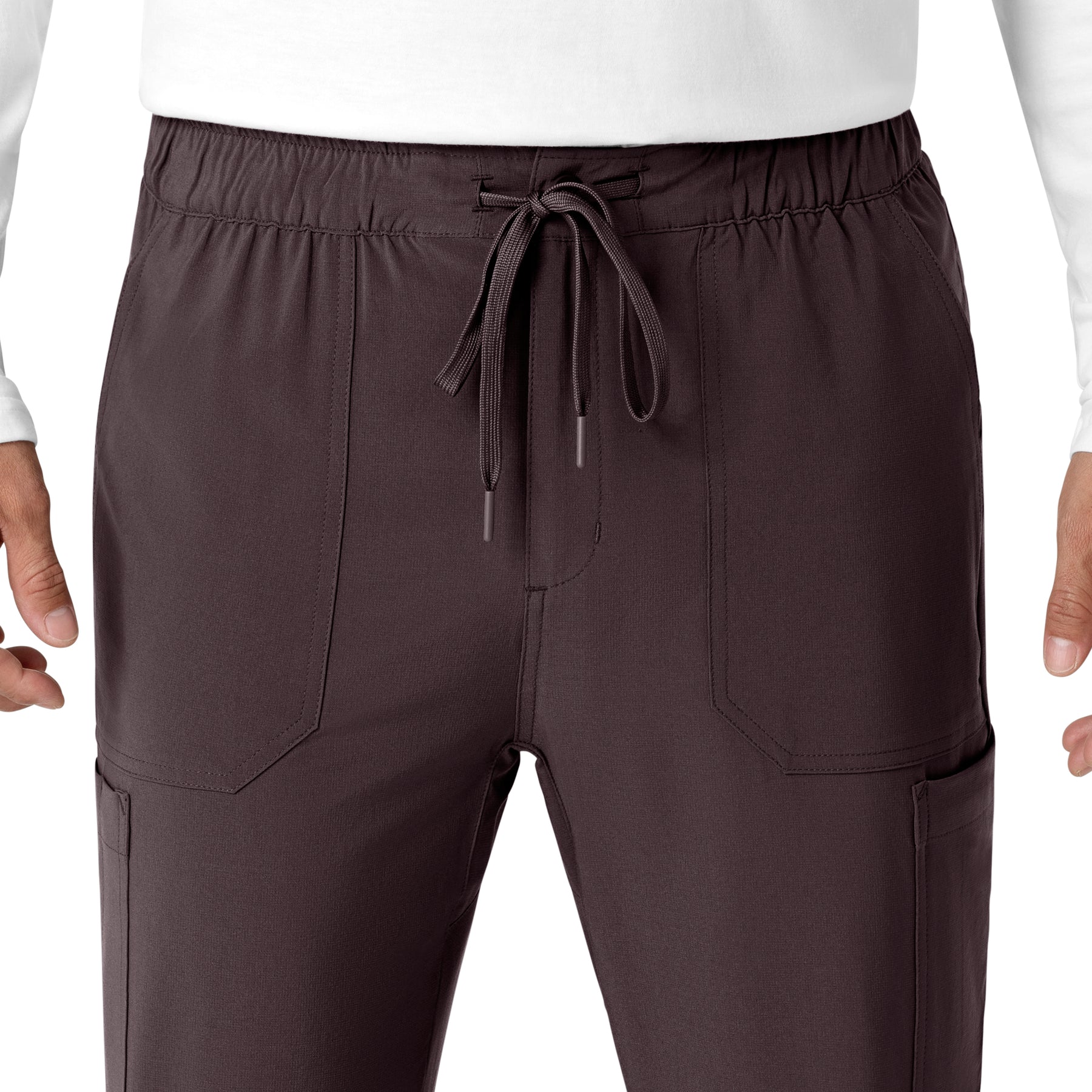 Carhartt Force Cross-Flex Men's Jogger Scrub Pant - Dark Sepia