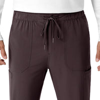 Carhartt Force Cross-Flex Men's Jogger Scrub Pant - Dark Sepia