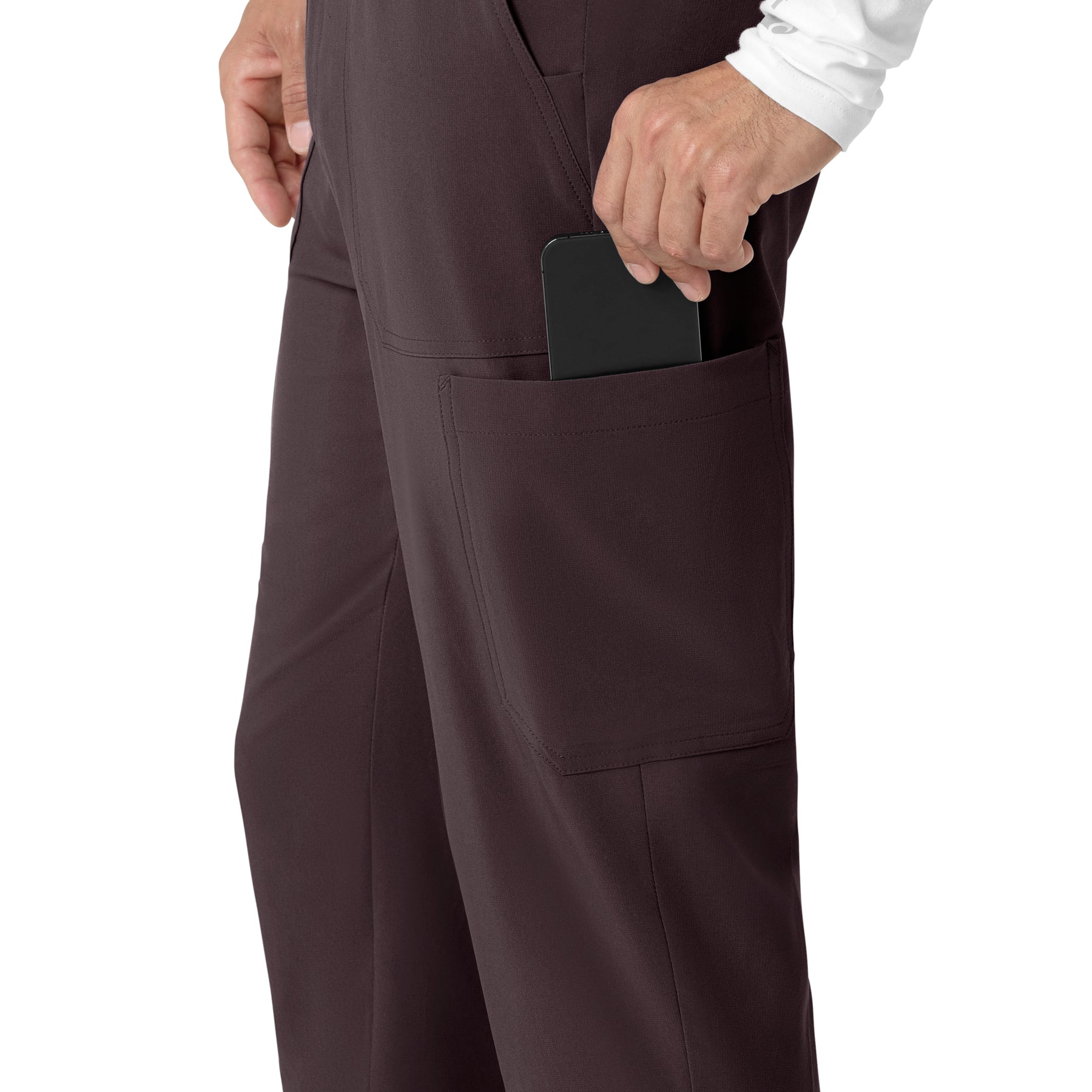 Carhartt Force Cross-Flex Men's Jogger Scrub Pant - Dark Sepia