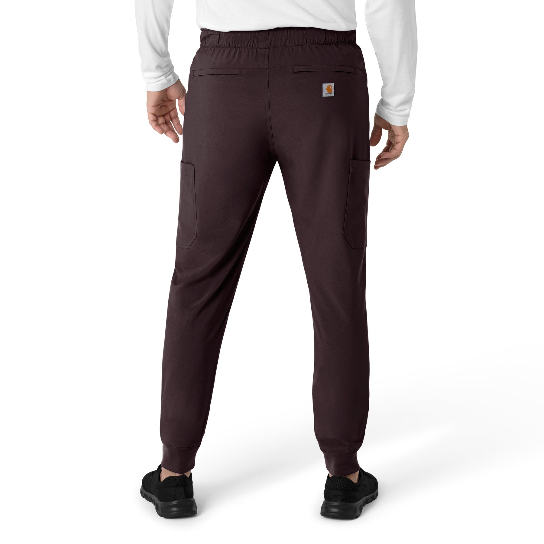 Carhartt Force Cross-Flex Men's Jogger Scrub Pant - Dark Sepia