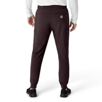 Carhartt Force Cross-Flex Men's Jogger Scrub Pant - Dark Sepia