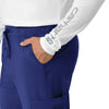 Force Cross-Flex Men's Jogger Scrub Pant Galaxy Blue side detail 1