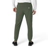 Force Cross-Flex Men's Jogger Scrub Pant Olive back view