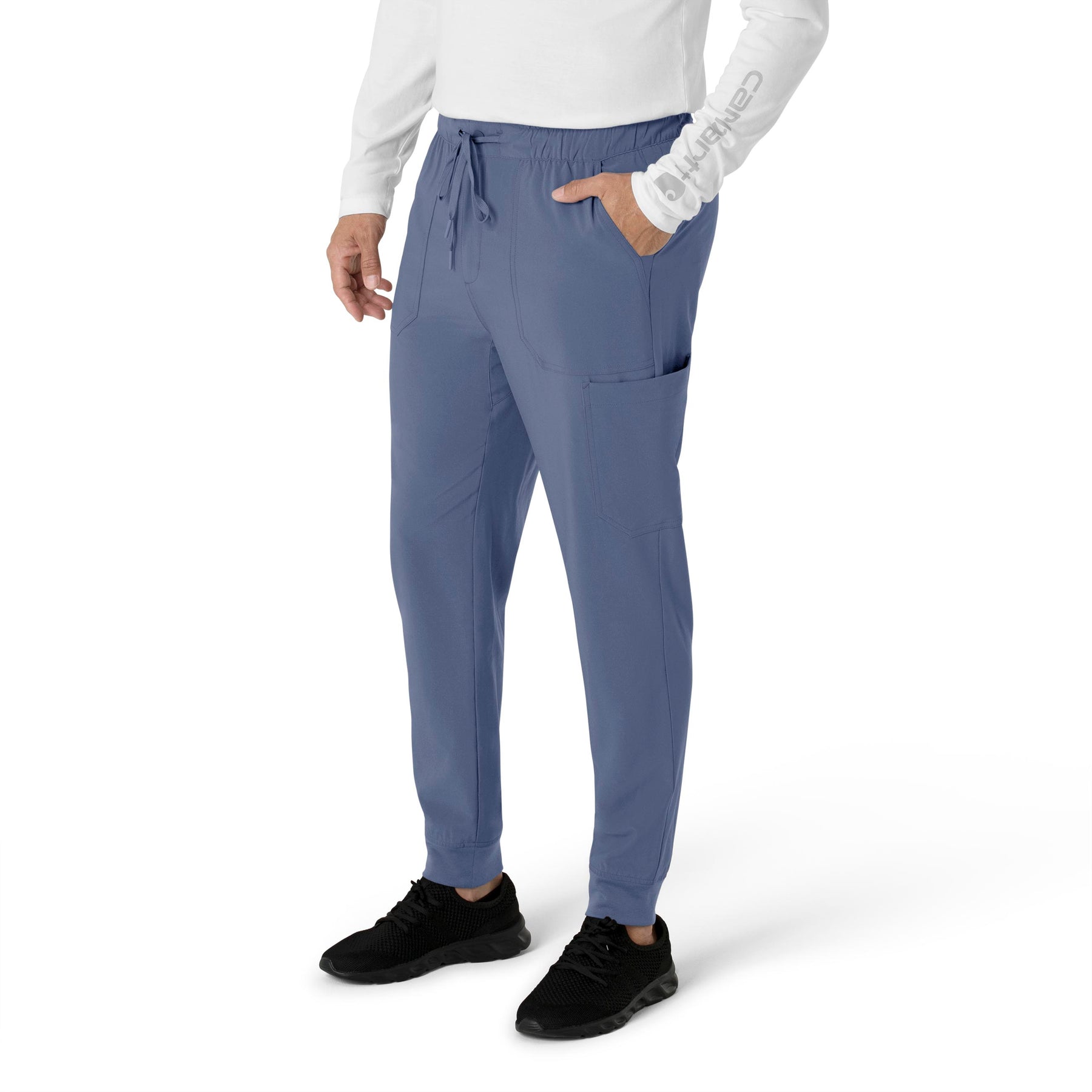 Force Cross-Flex Men's Jogger Scrub Pant Riverside side view