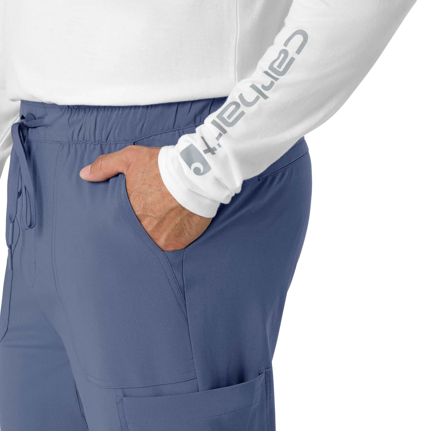 Force Cross-Flex Men's Jogger Scrub Pant Riverside side detail 1