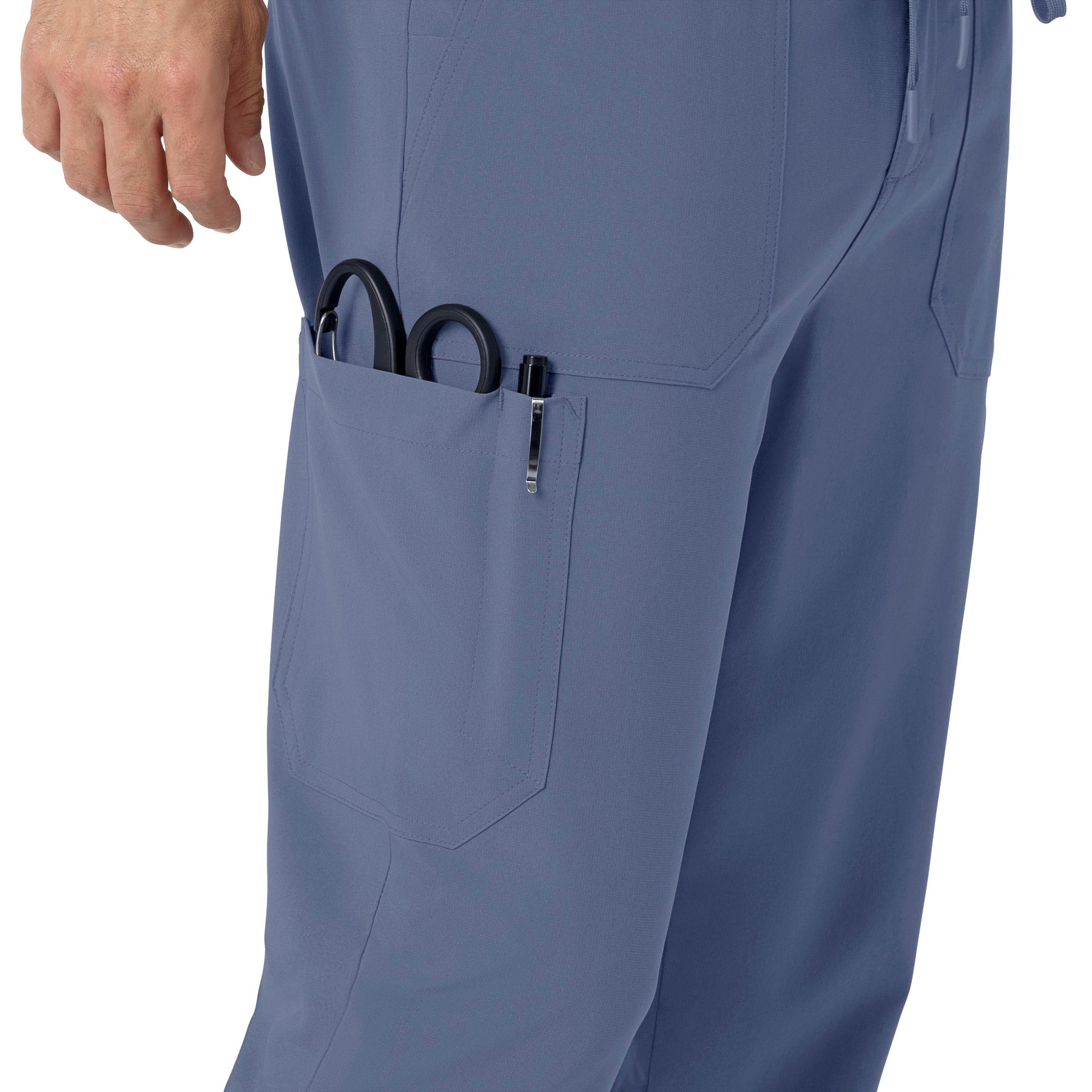 Force Cross-Flex Men's Jogger Scrub Pant Riverside side detail 2