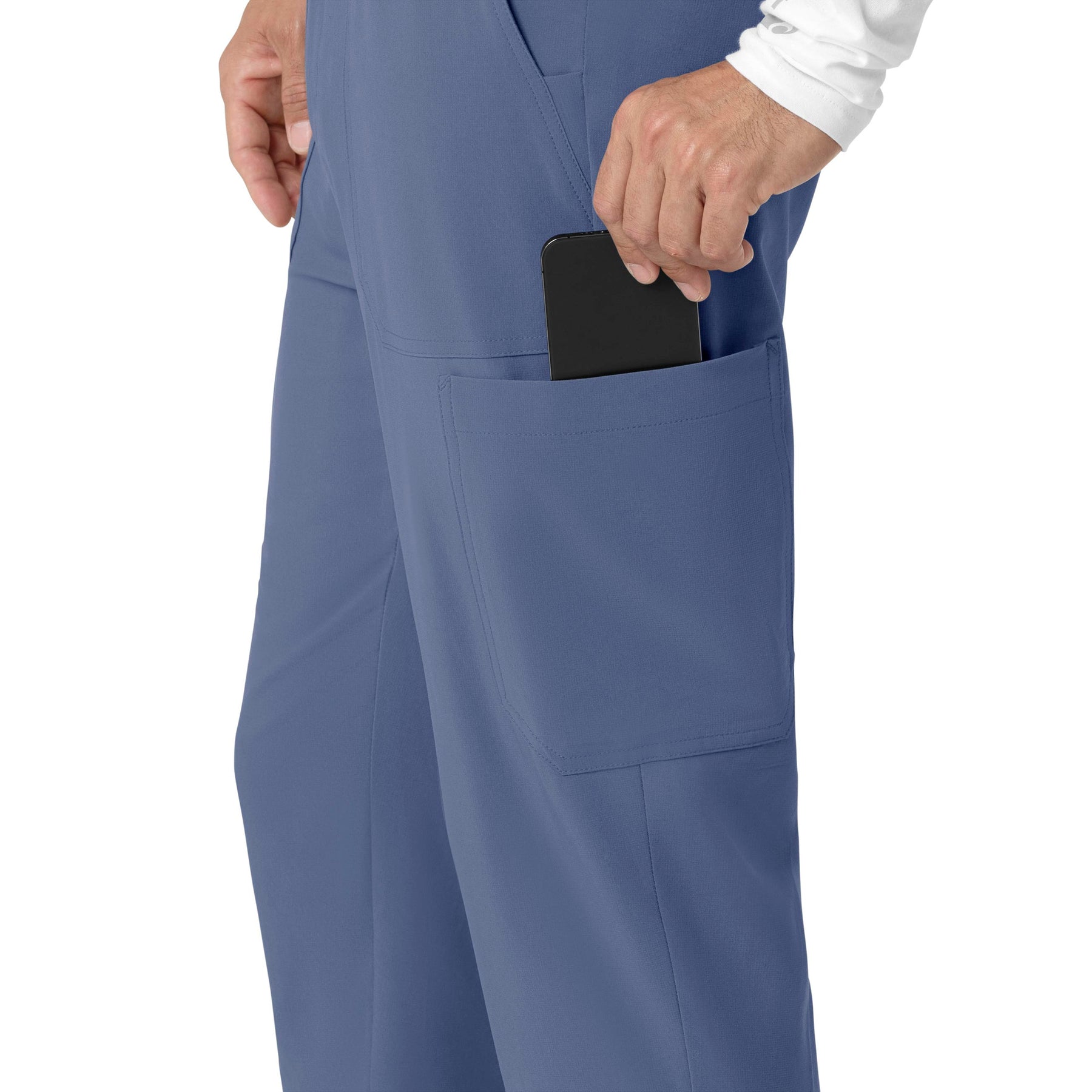 Force Cross-Flex Men's Jogger Scrub Pant Riverside hemline detail