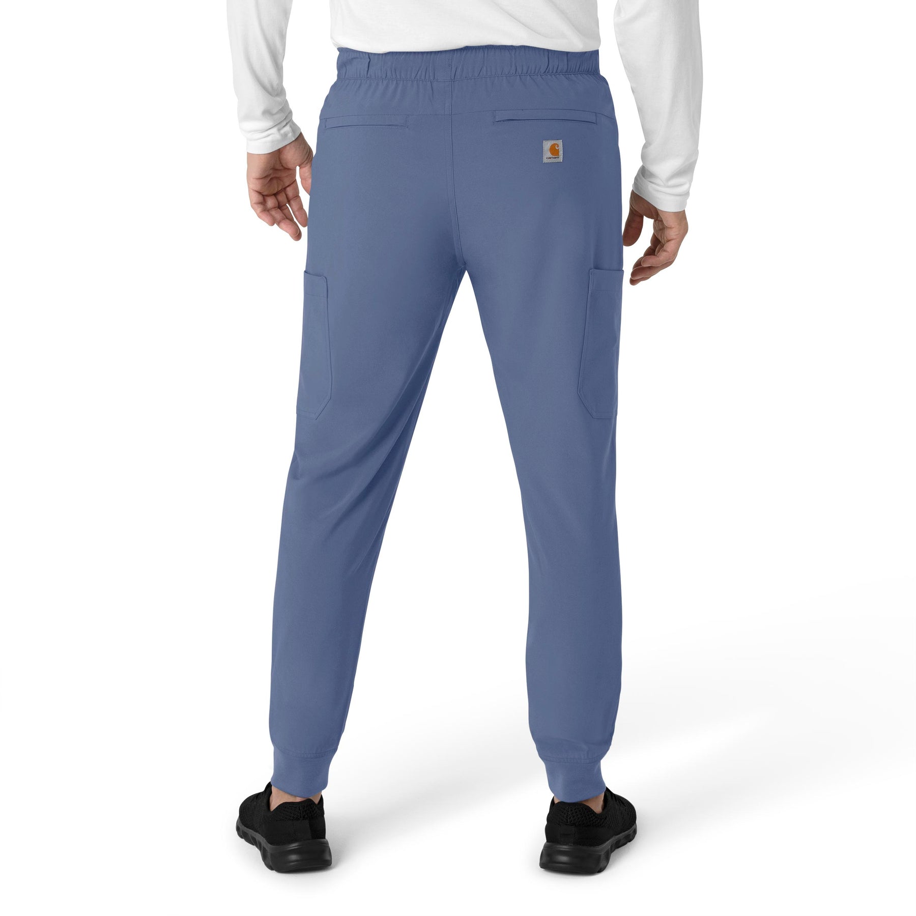Force Cross-Flex Men's Jogger Scrub Pant Riverside back view