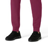 Force Cross-Flex Men's Jogger Scrub Pant Wine back detail