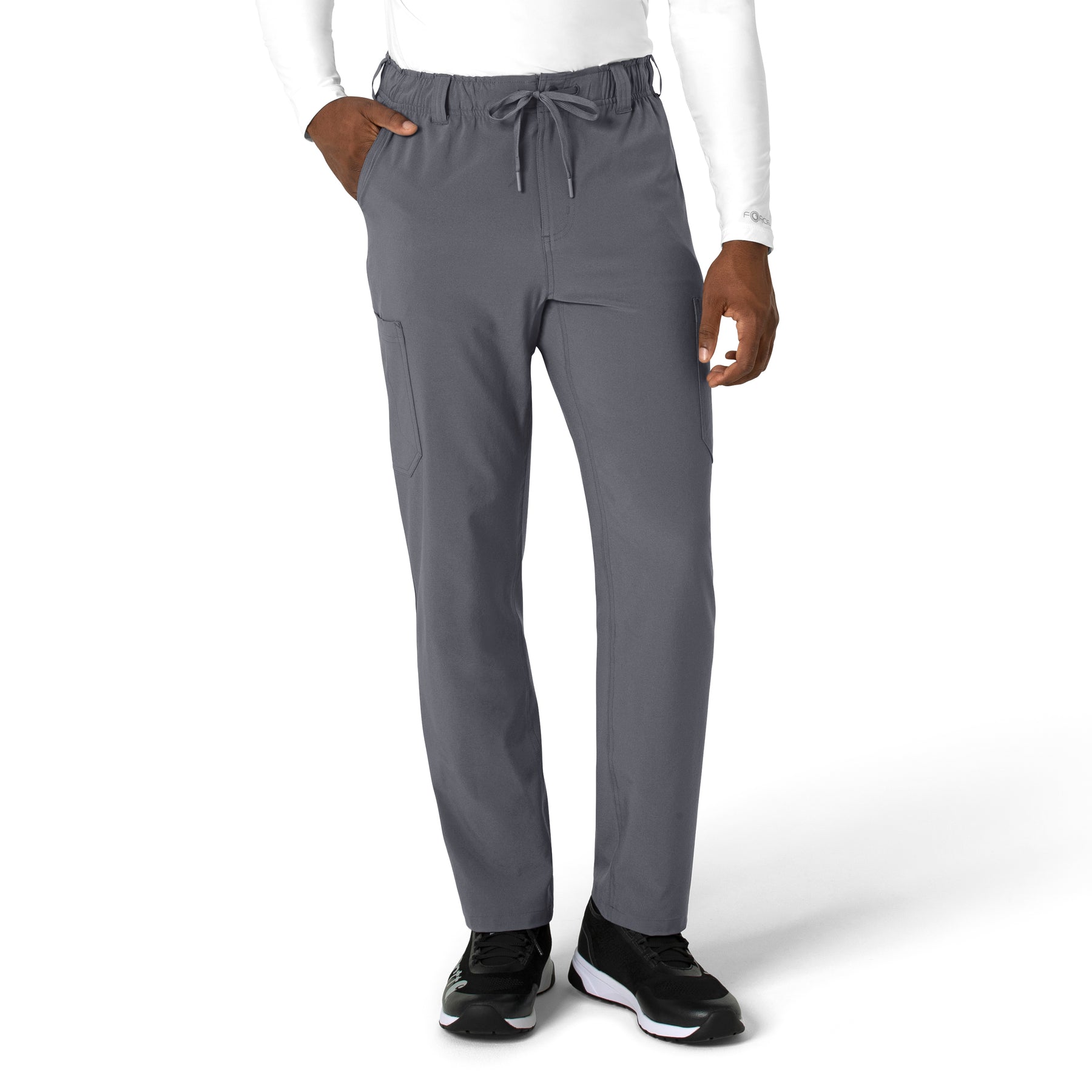 Carhartt Cross-Flex Men's Straight Leg Scrub Pant - Approaching Storm