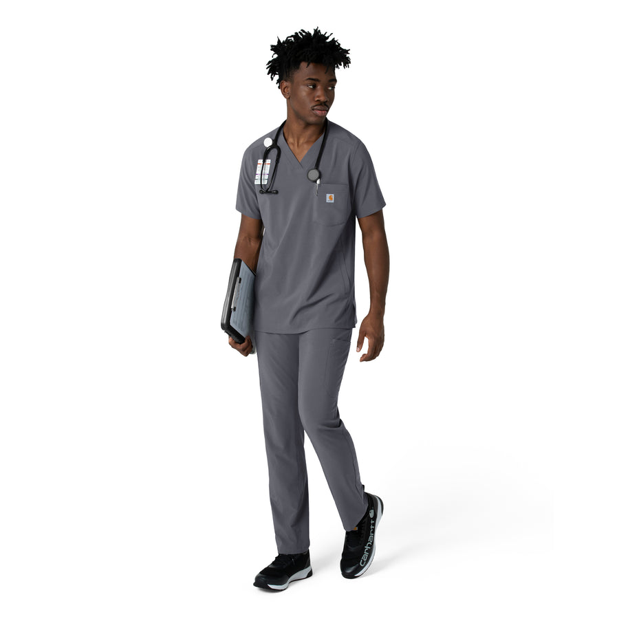 Carhartt Cross-Flex Men's Straight Leg Scrub Pant - Approaching Storm