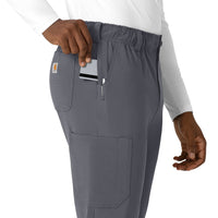 Carhartt Cross-Flex Men's Straight Leg Scrub Pant - Approaching Storm