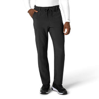 Force Cross-Flex Men's Straight Leg Scrub Pant Black