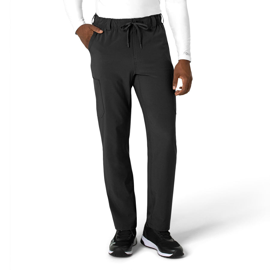 Force Cross-Flex Men's Straight Leg Scrub Pant Black