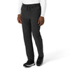 Force Cross-Flex Men's Straight Leg Scrub Pant Black side view