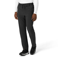 Force Cross-Flex Men's Straight Leg Scrub Pant Black side view