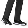 Force Cross-Flex Men's Straight Leg Scrub Pant Black front detail