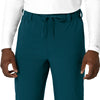 Force Cross-Flex Men's Straight Leg Scrub Pant Caribbean back detail
