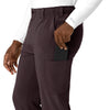 Carhartt Force Cross-Flex Men's Straight Leg Scrub Pant - Dark Sepia side pocket