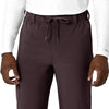 Carhartt Force Cross-Flex Men's Straight Leg Scrub Pant - Dark Sepia drawstring