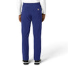 Force Cross-Flex Men's Straight Leg Scrub Pant Galaxy Blue back view