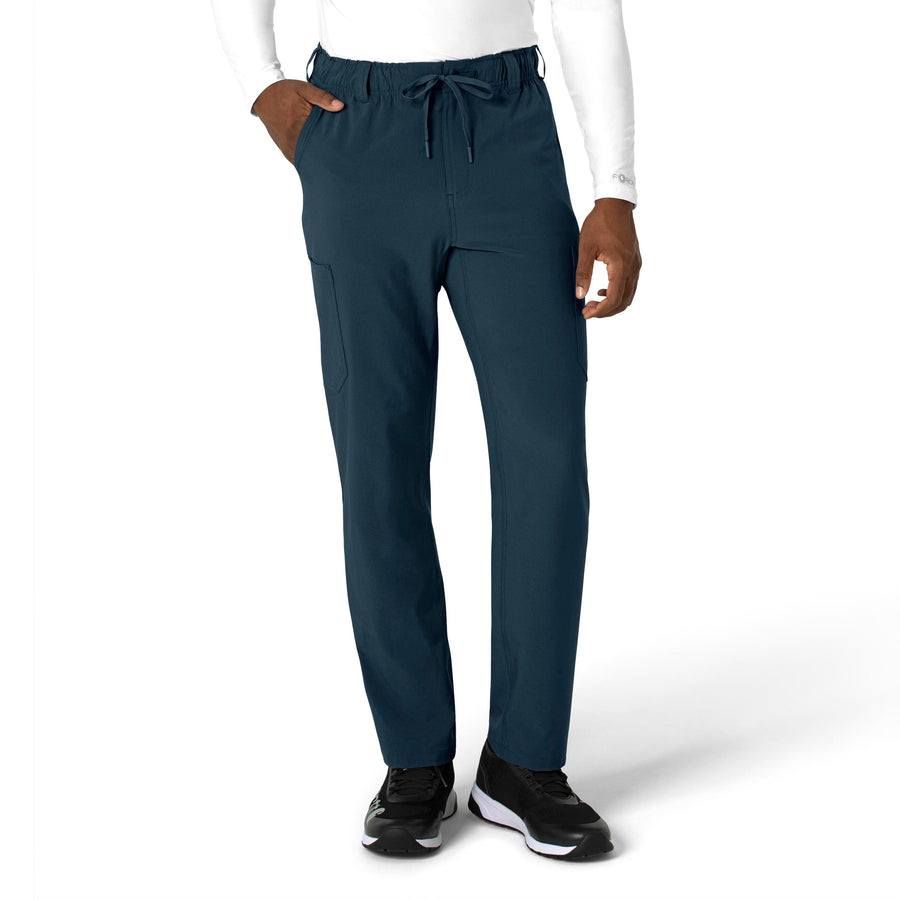 Force Cross-Flex Men's Straight Leg Scrub Pant Navy