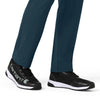 Force Cross-Flex Men's Straight Leg Scrub Pant Navy front detail