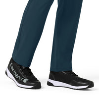 Force Cross-Flex Men's Straight Leg Scrub Pant Navy front detail