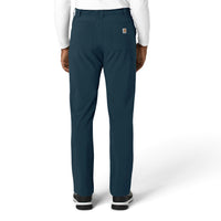 Force Cross-Flex Men's Straight Leg Scrub Pant Navy back view