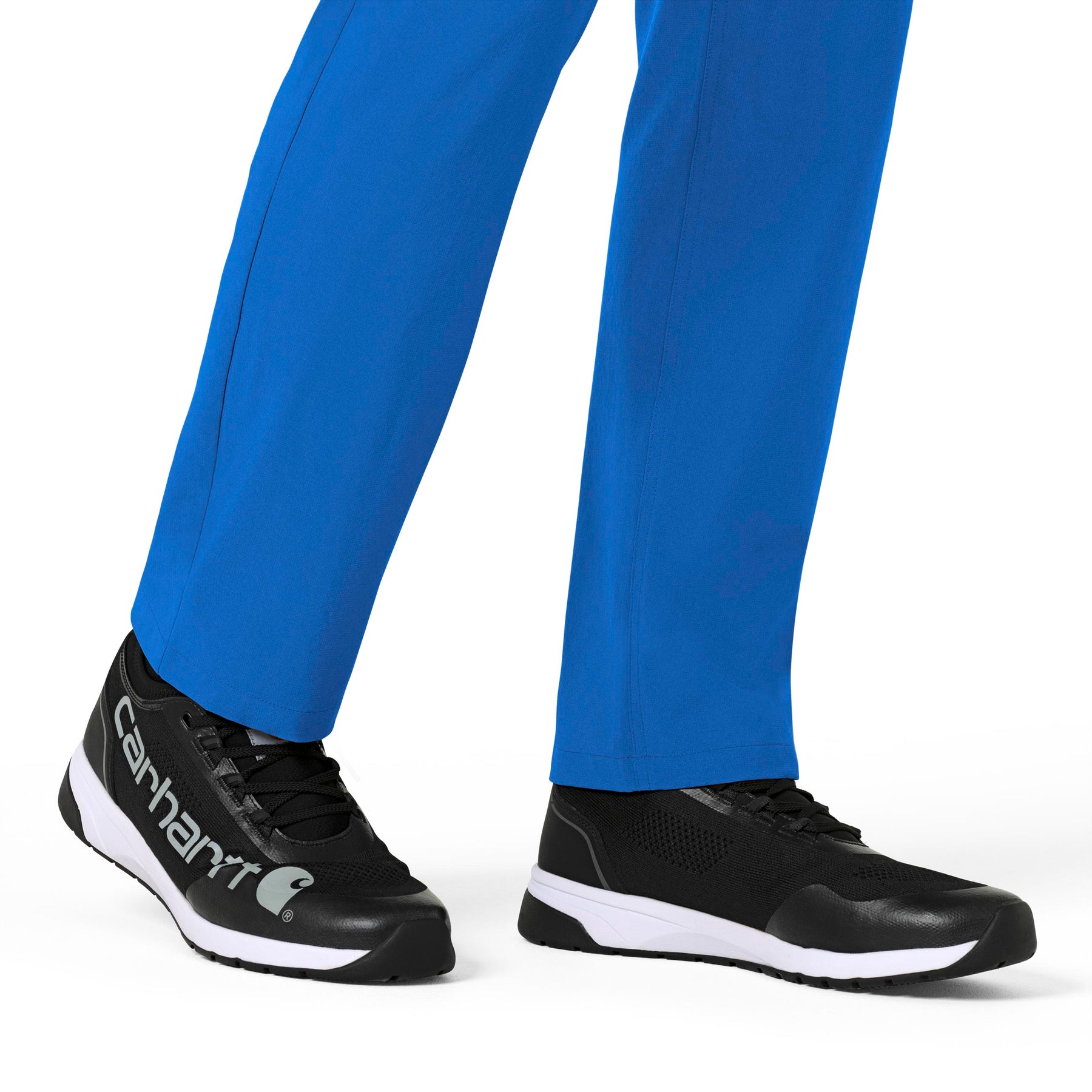 Force Cross-Flex Men's Straight Leg Scrub Pant Royal front detail