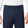 Rugged Flex Ripstop Men’s Straight Leg Cargo Scrub Pant Navy front detail