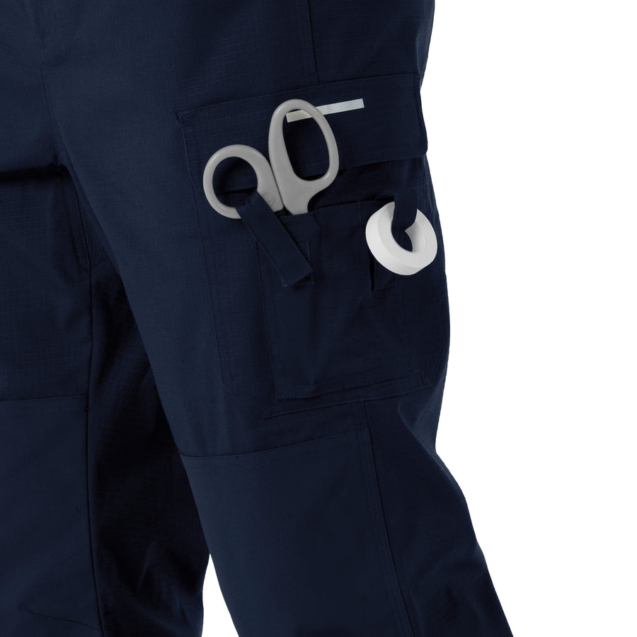 Rugged Flex RSCU Men's Ripstop Cargo Pants Dark Navy side detail 1