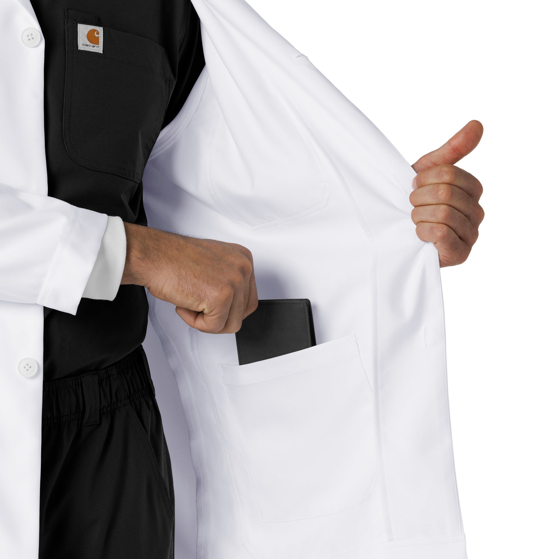 Carhartt Men's Consultation Lab Coat - White