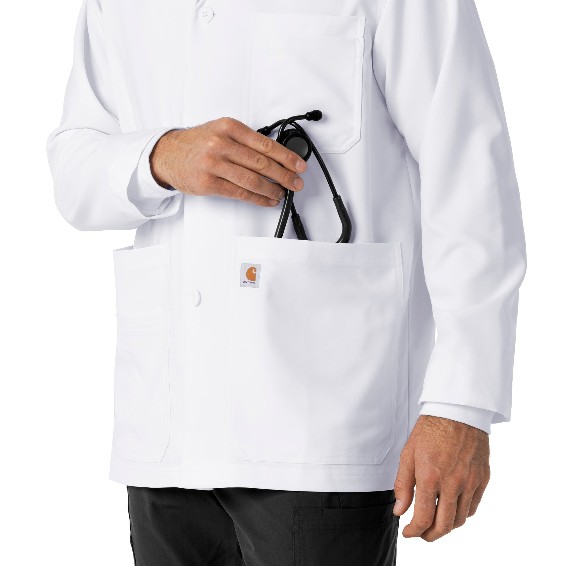 Carhartt Men's Consultation Lab Coat - White
