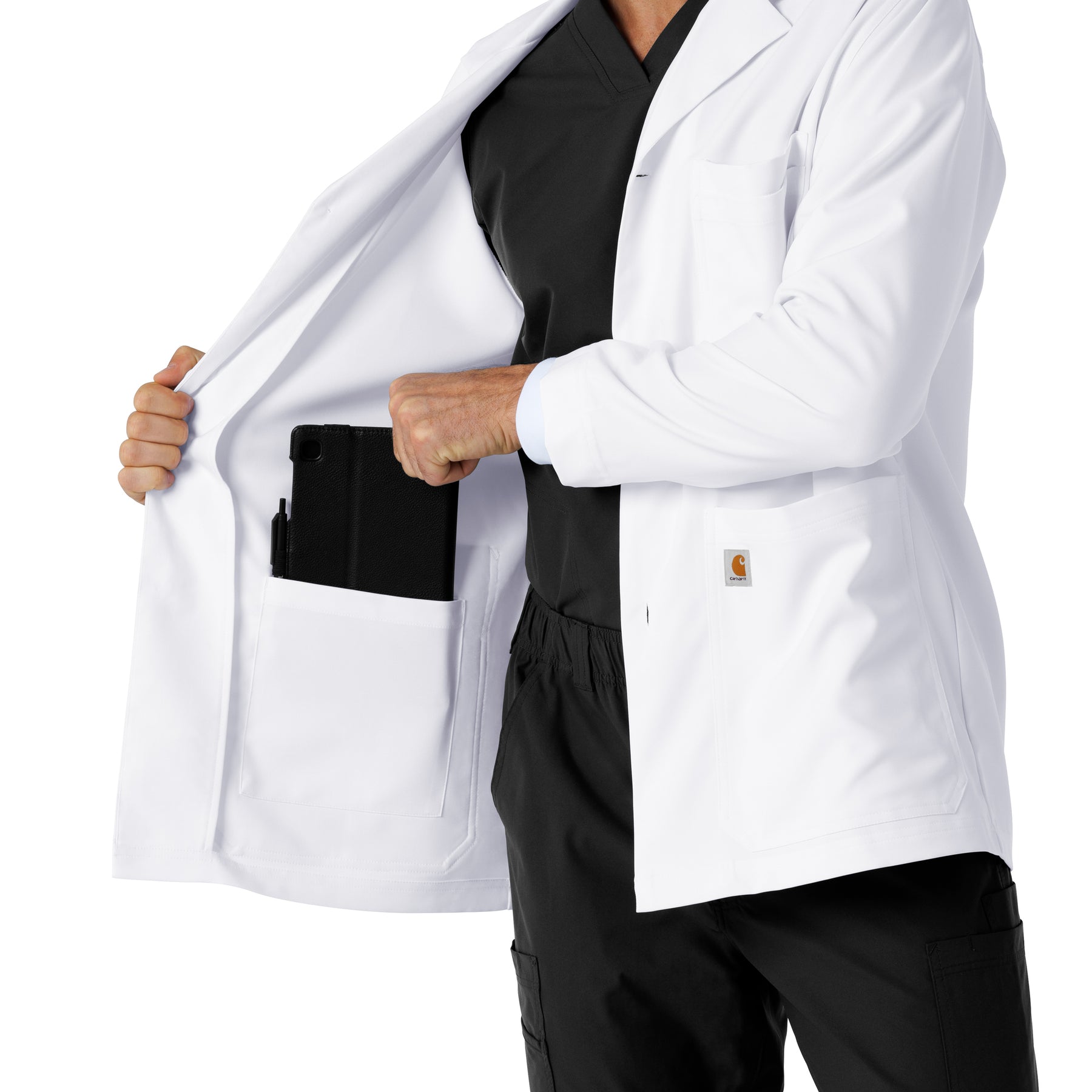 Carhartt Men's Consultation Lab Coat - White
