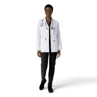 Lab Coats Women's Consultation Lab Coat White full scrub set