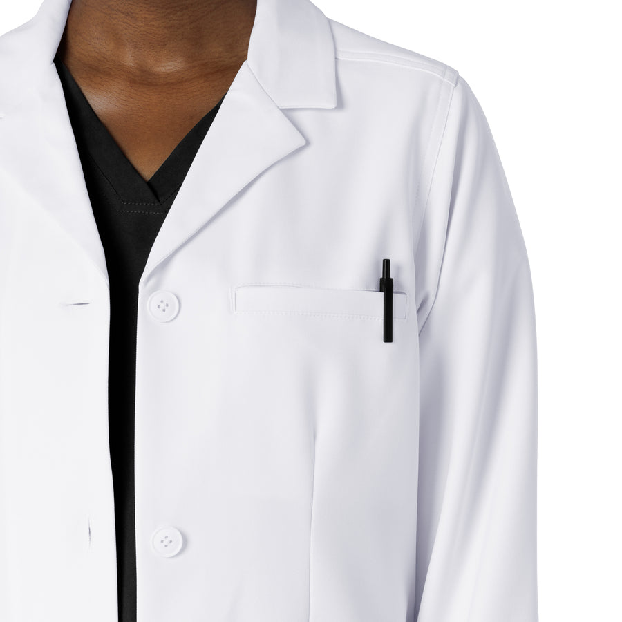 Lab Coats Women's Consultation Lab Coat White side detail 2