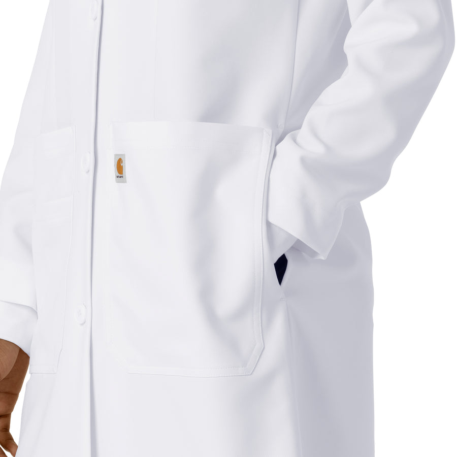 Carhartt Women's Long Lab Coat - White
