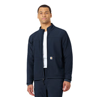 Rugged Flex Peak Men's Bonded Fleece Jacket Navy