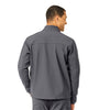 Rugged Flex Peak Men's Bonded Fleece Jacket Pewter back view