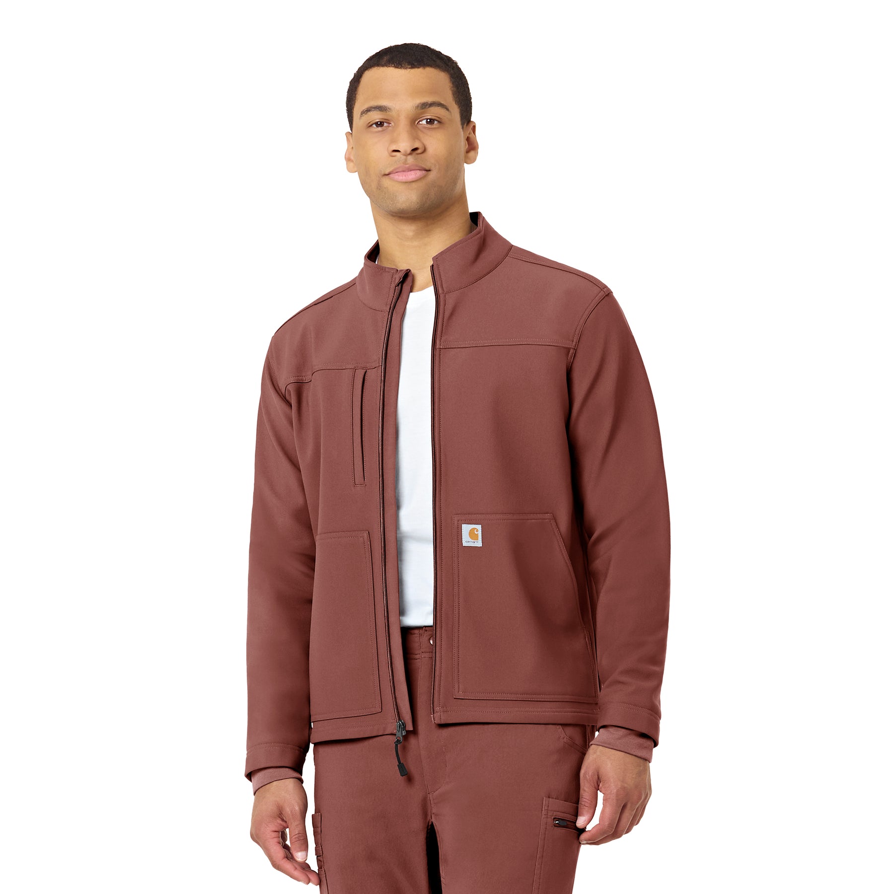Rugged Flex Men's Bonded Fleece Jacket Sable