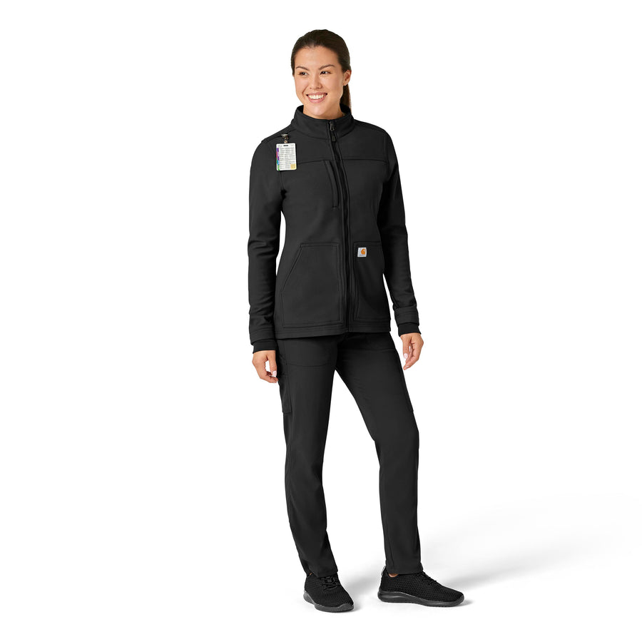 Carhartt Rugged Flex Peak Women's Bonded Fleece Jacket - Black