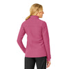 Rugged Flex Women's Bonded Fleece Jacket Electric Fuschia back view